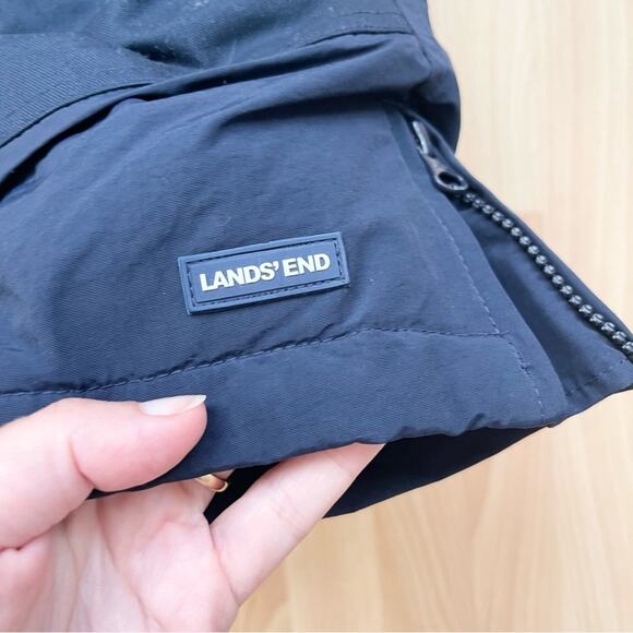 Lands’ End Squall Waterproof Insulated Navy Snow Bib Overalls Pants Kids Size 2T - Picture 3 of 7